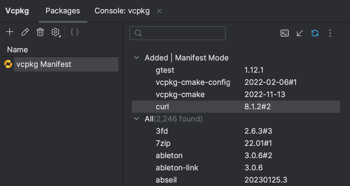 clion_ide's tweet photo. What’s the major pain point when working with C++? The community says it’s managing third-party libraries.
If you work with CLion, you get the built-in support for vcpkg.
https://t.co/iWnh6ldtf8 #vcpkg https://t.co/lCc66cR1ex