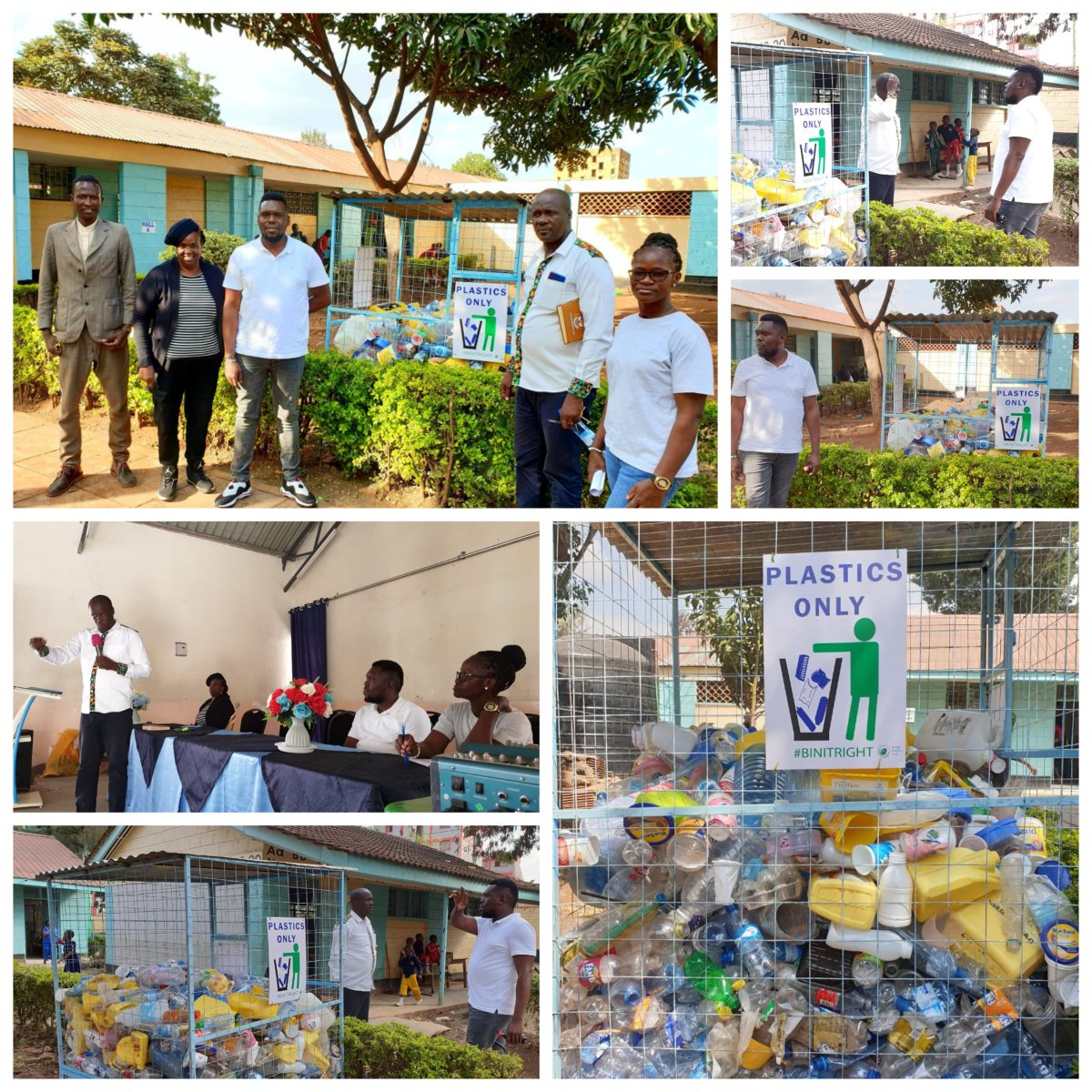 KEPSA_KENYA's tweet photo. @SustainaBizKe Project under @KEPSA_KENYA launched the #BinItRight Environmental Awareness Campaign at the Bidii Primary in Buruburu. This was a second launch after the Umoja Primary launch that took place on 27th February 2023.
Read More: https://t.co/sTy0ZgX61E https://t.co/amg5v7CPN6