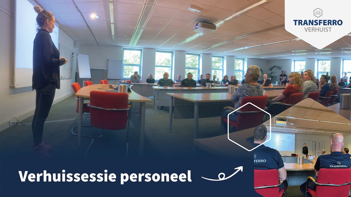 𝗕𝗶𝗷𝗻𝗮 𝘃𝗲𝗿𝗵𝘂𝗶𝘇𝗲𝗻
Transferro is in week 31 en 32 dicht. In deze weken gaan wij verhuizen naar de Paderbornstraat. Om dit zo soepel mogelijk te laten verlopen hebben wij verschillende verhuissessies met het personeel gehouden. 

🏗️transferro.com/bouwupdates