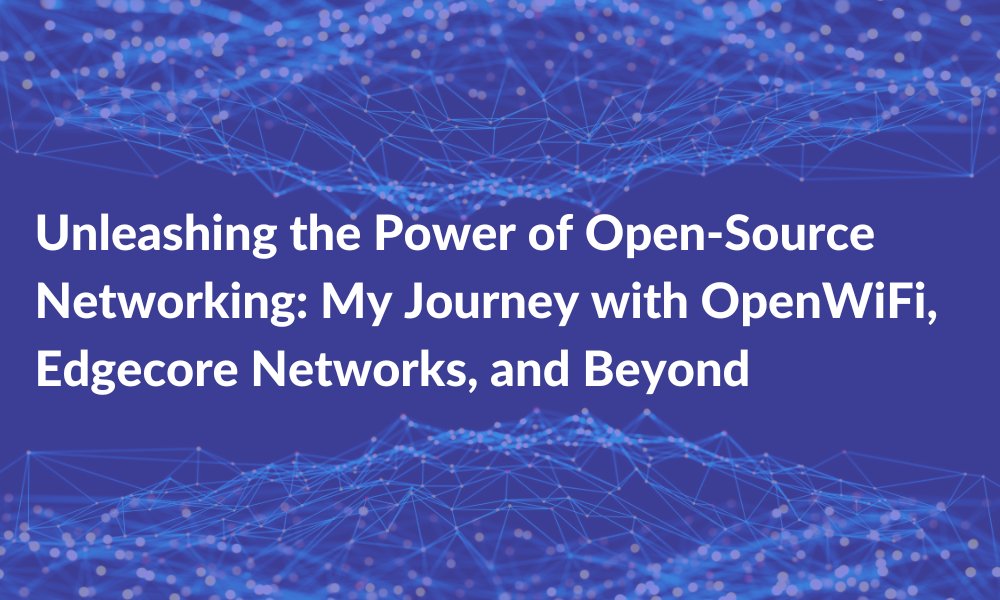 route2open's tweet image. ➡️ Discover the vision behind Bare-Access Points &amp;amp; the birth of the @TelecomInfraP  revolutionary #OpenWiFi initiative
➡️ Explore the evolution of OpenWiFi and its impact on the network landscape today
➡️ Get insights into #WiFi7 and the future of #OpenLAN
tinyurl.com/3uybayns