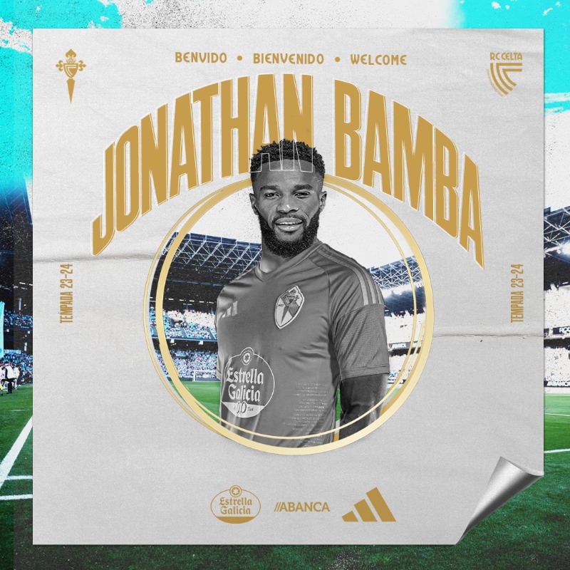 RCCelta's tweet photo. 𝗢𝗙𝗜𝗖𝗜𝗔𝗟 📣 ¡Jonathan Bamba llega al #RCCelta! 🇨🇮

El internacional costamarfileño aportará calidad, talento e instinto al ataque celeste 💣

Bienvenue, @djobamba7! 💙✍️ #Bamba2026