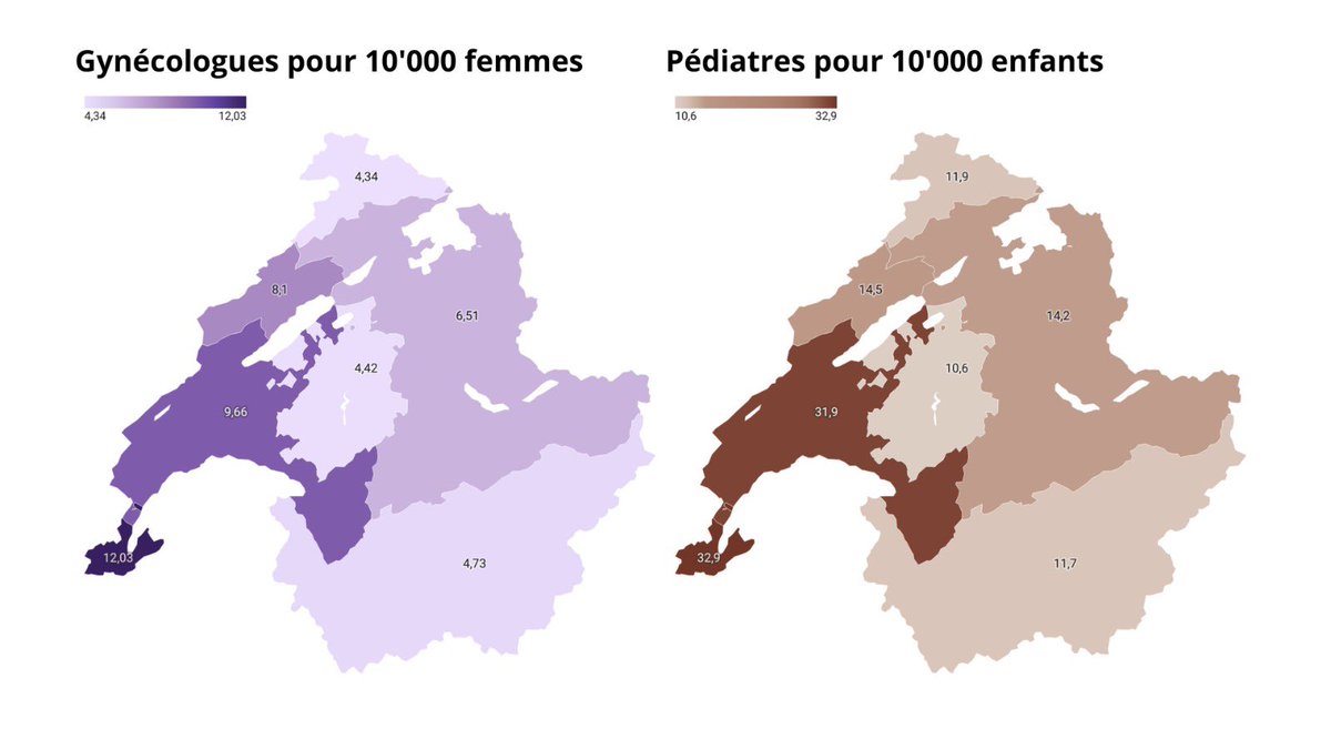 choky_power's tweet image. La Suisse romande manque cruellement de gynécologues, de pédiatres &amp;amp; de professionnels de la santé mentale… Mon enquête réalisée avec la team DATA (🫶🏽) de le RTS : rts.ch/info/sciences-…
