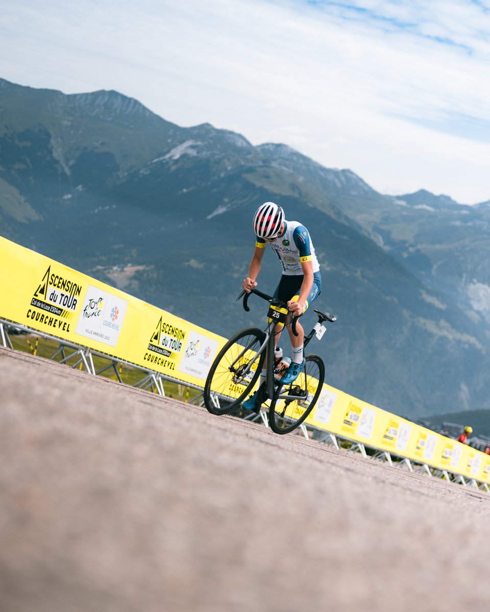 Cette dernière montée à 18,66% va faire mal juste après le col de la Loze ! @LeTour 🟡💪