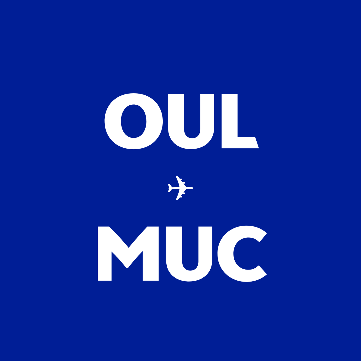 VisitOuluFI's tweet photo. ✈️ Lufthansa aloittaa suorat reittilennot Oulun ja Münchenin välillä!
Edestakaiset reittilennot operoidaan keskiviikkoisin ja lauantaisin alkaen 16.12. Talven reittilennot lennetään maaliskuun loppuun asti.
Lennot tulevat myyntiin tänään eli 18.7. alkaen.
#Oulu #matkailu https://t.co/9ua6aeRcOK
