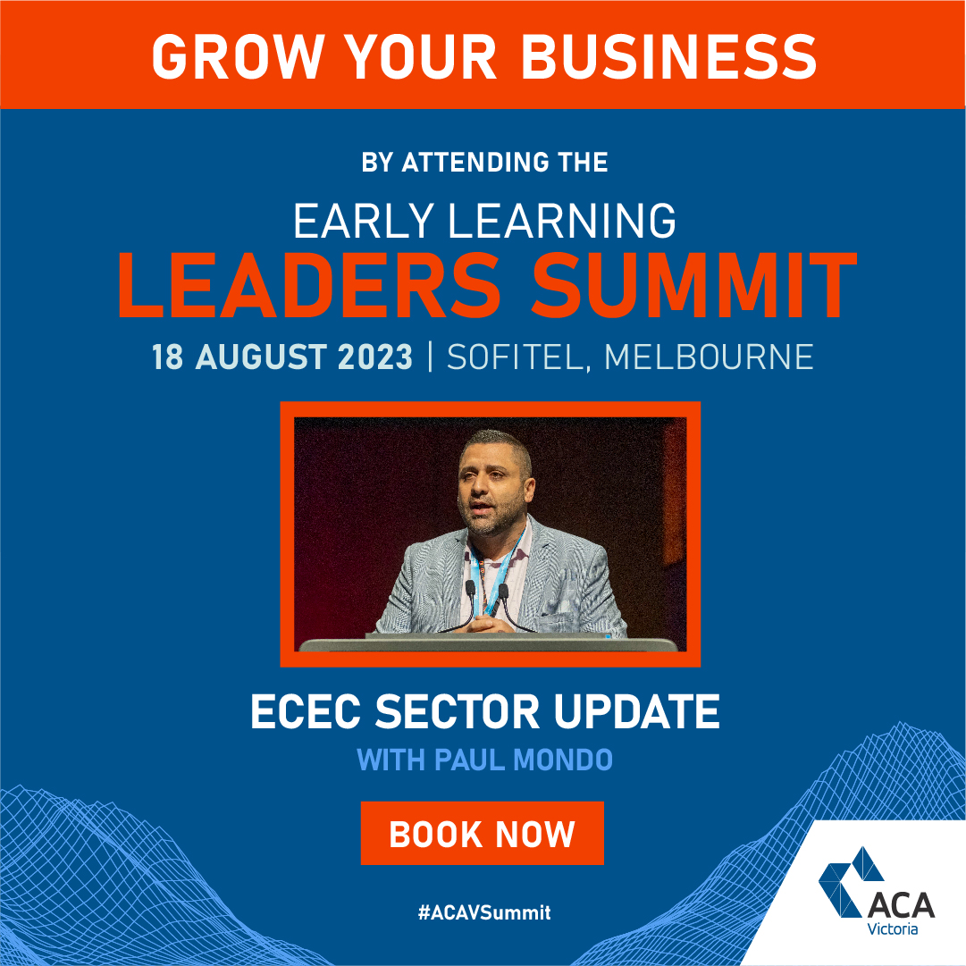 Paul Mondo, President of ACA National, to address the Leaders Summit on Friday, 18th August, on critical workforce issues. 

Register now 👉 ow.ly/i8Vr50PeH9e

#ACAVSummit