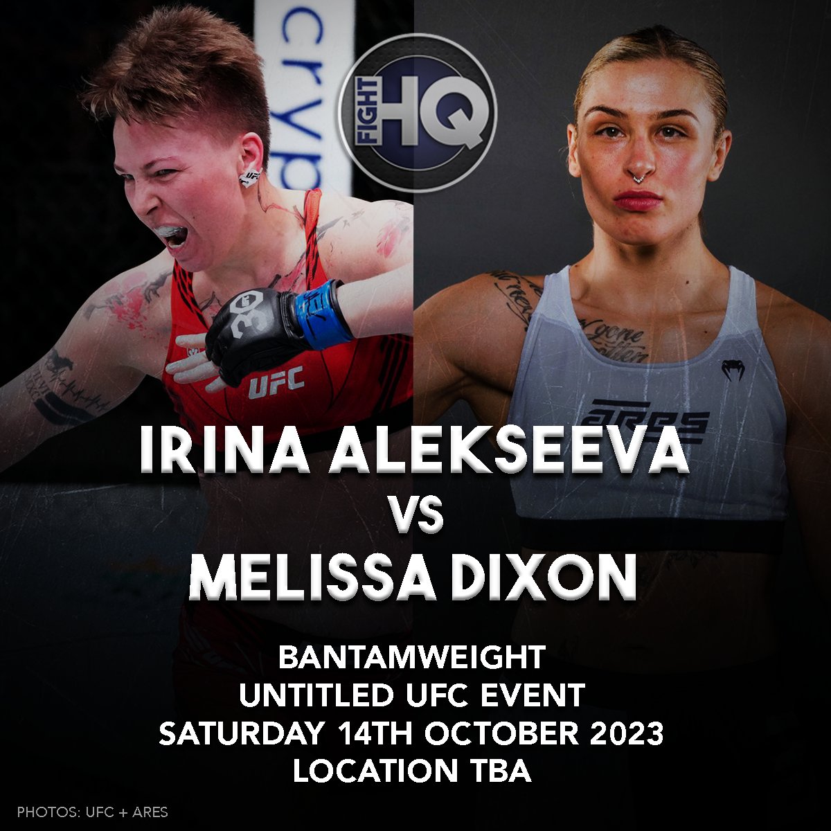 An October 14th UFC event will feature the promotional debut of unbeaten bantamweight prospect @NomessMMA 🏴󠁧󠁢󠁥󠁮󠁧󠁿 when she takes on Irina Alekseeva 🇷🇺 (per @MMAFighting) #MMATwitter