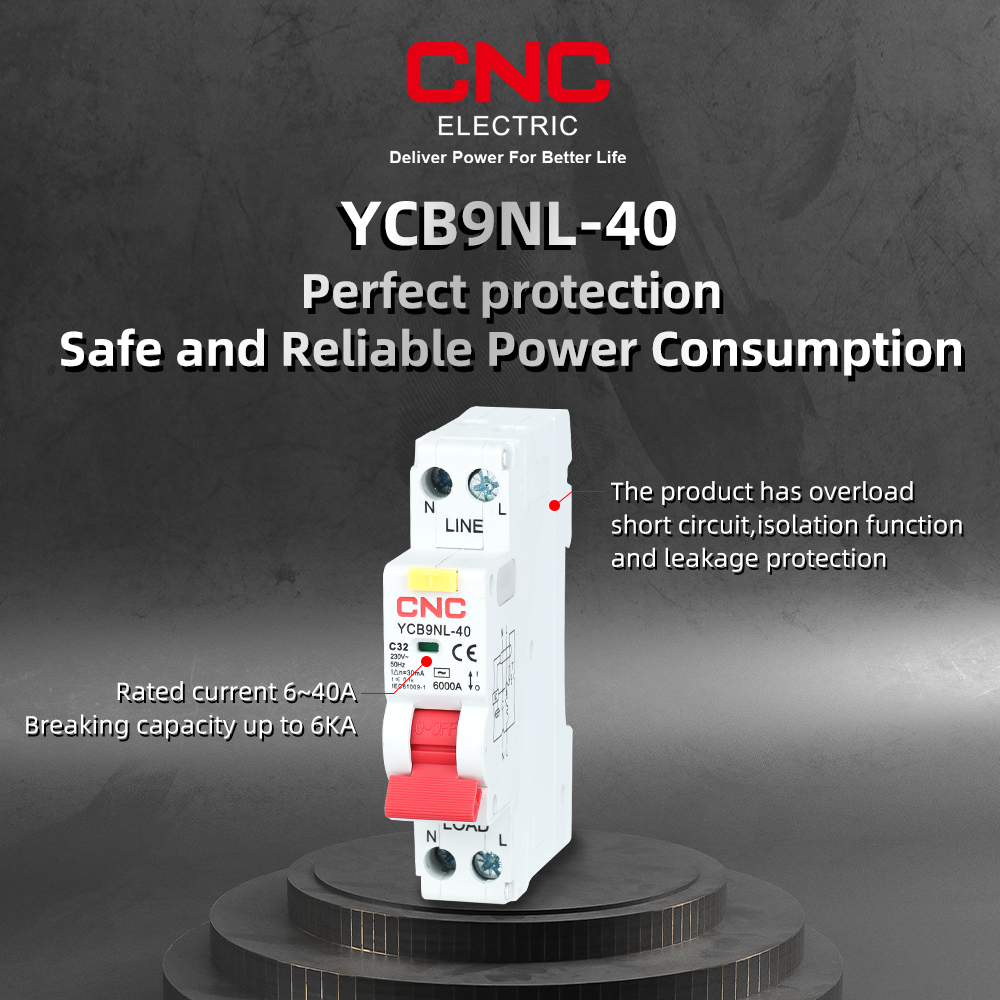 cnc_electric's tweet photo. CNC YCB9NL-40 RCBO
1. Perfect protection, safe and reliable power consumption
2. Small size, saving space
3. Wide product adaptability https://t.co/Fkzp8UtEft