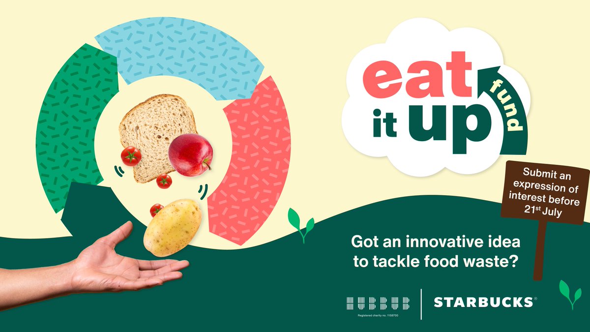 300,000 tonnes of edible food is wasted each year by UK retailers 🤯 Have you got an idea for a food waste busting initiative? Submit your idea by THIS FRIDAY 21st to the #eatitupfund for up to £40k funding: eatitupfund.co.uk