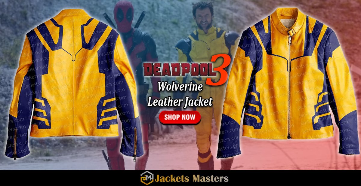 JacketsMasters's tweet photo. #Deadpool3 #Wolverine Yellow and Navy Blue Leather Jacket.
Shop From https://t.co/tYiHP5EaYz
----------------------------------
https://t.co/BwbbGxFbqn
#gift #sale #ootd #style #cosplay #costume #fashion #Jacket #wolverinefans #WolverineNation #wolverinecosplay #wolverinecomics https://t.co/ZfmvZNmzYR