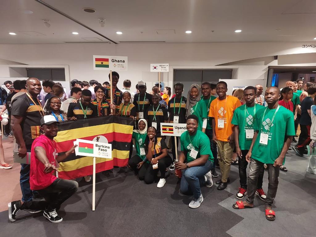 ugmathsoc's tweet photo. 📢 Exciting news! 📅 Join us at Makerere University for two incredible events. 🧮 The Math Teachers Conference on Friday July 21, 2023 and the NMC Prize giving ceremony🏆 on Saturday July 22, 2023, Don't miss out! #MathTeachersConference #NMCPrizeCeremony @Makerere https://t.co/ElvUvhKRLu