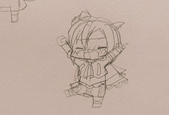 駄々っ子オペドト下描き 