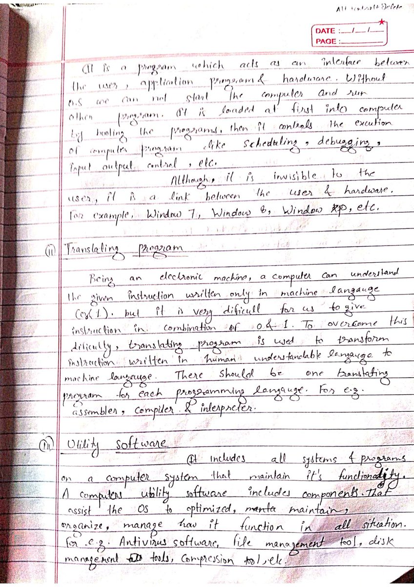 pardip_ojha's tweet photo. Day48/60   
Today, I learned about the types of system software where I learnt about operating system, translating program and utility software.

#60DaysOfLearning2023 
#LearningWithLeapfrog 
#LSPPD48 https://t.co/UIDLBdZJSH