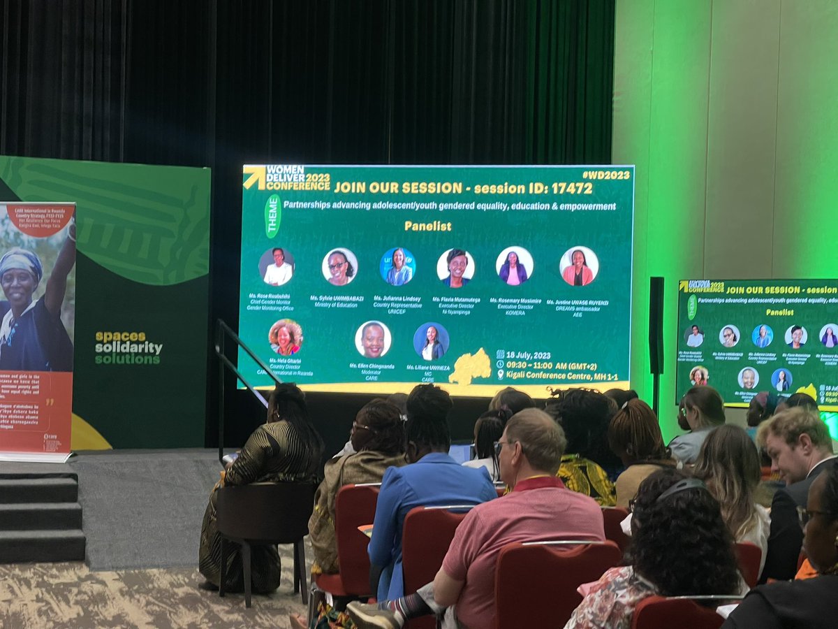 #WD2023 The gender ecosystem needs to change and support the aspirations and dreams of adolescent girls and women. Inclusive empowerment for AGYW must be prioritized.