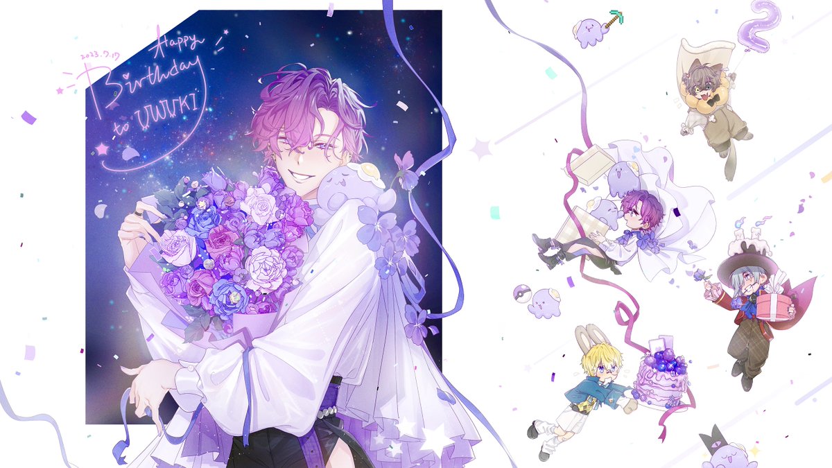 uki_violeta's tweet photo. #TANJOUKI2023
another year, thank you jellies 💜
🗓️ July 18th at 8PM EDT | July 19th at 9AM JST
https://t.co/RokTOTL4TN

Thumbnail / recentia_
#UkiVioleta #UkiLive #NOCTYX https://t.co/DjQeJtv76w