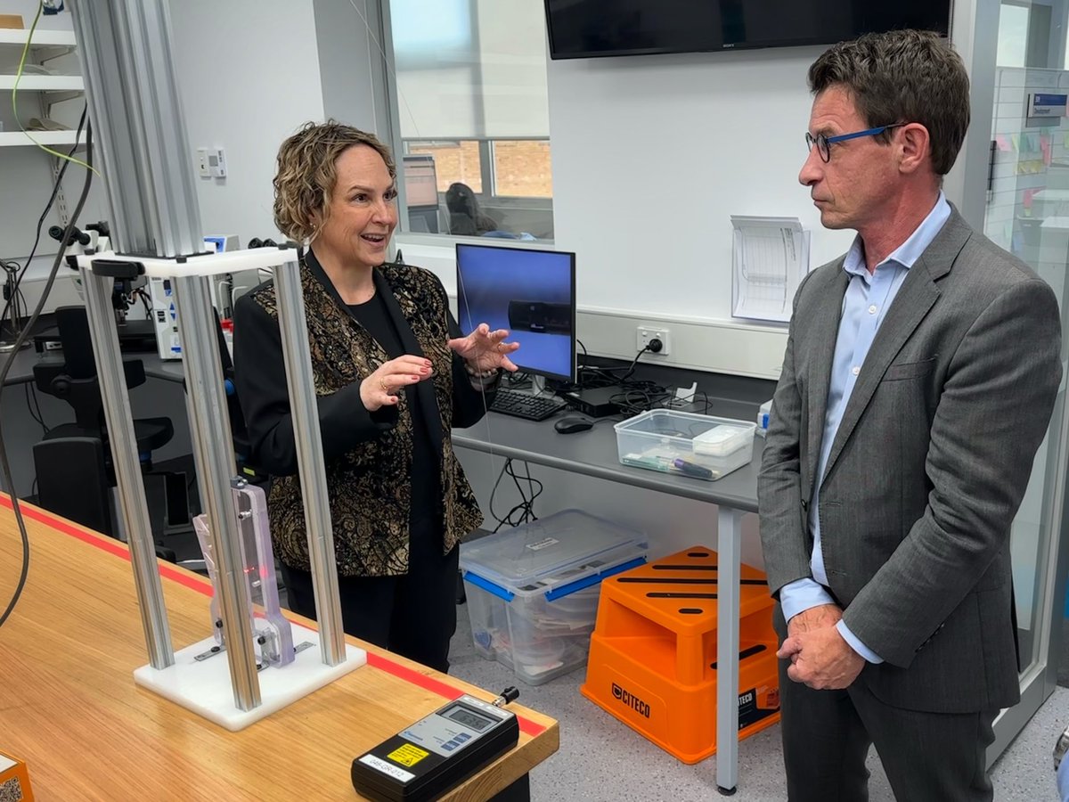 Our CEO &amp; Chair Hon <a href="/JaalaPulford/">Hon. Jaala Pulford</a> were delighted to visit Neo Bionica CEO Dr Ludovic Labat. Great hearing about their work taking medtech ideas into clinical reality through advanced engineering &amp; manufacturing, especially their work w <a href="/Nirtek_PtyLtd/">Nirtek</a>, backed by our TTRA program!