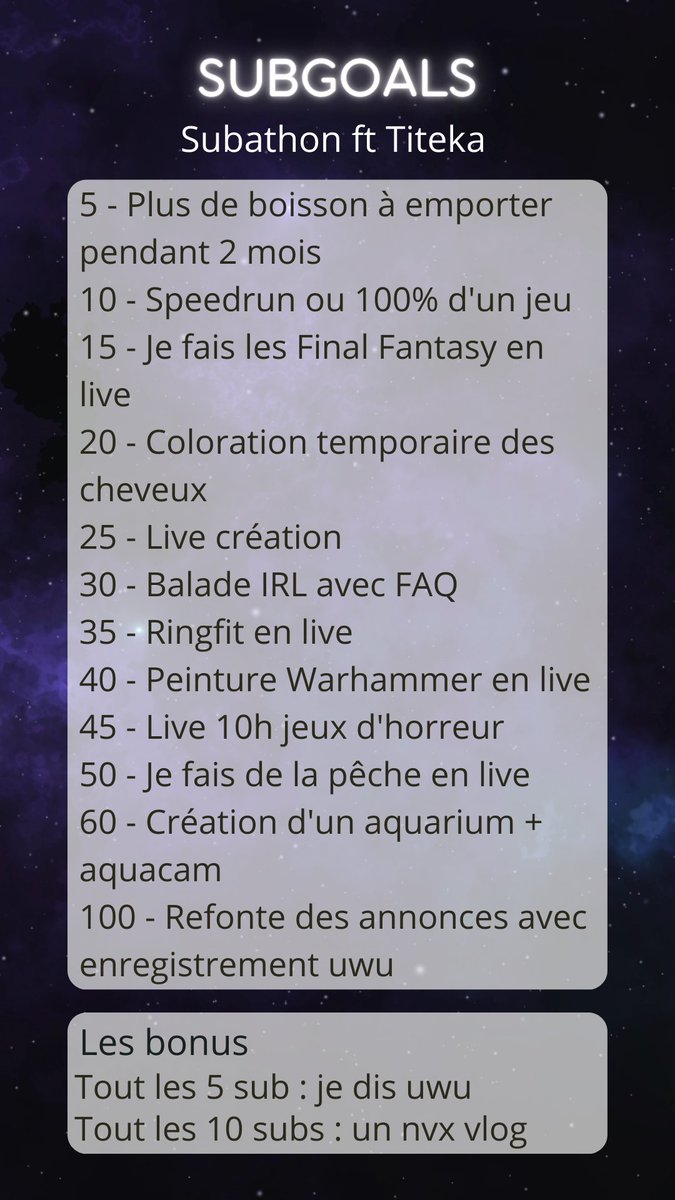 Lunnial_'s tweet photo. Bien sur, il y a des subgoal pour plus de fun 😁 https://t.co/KjZsCkdZud