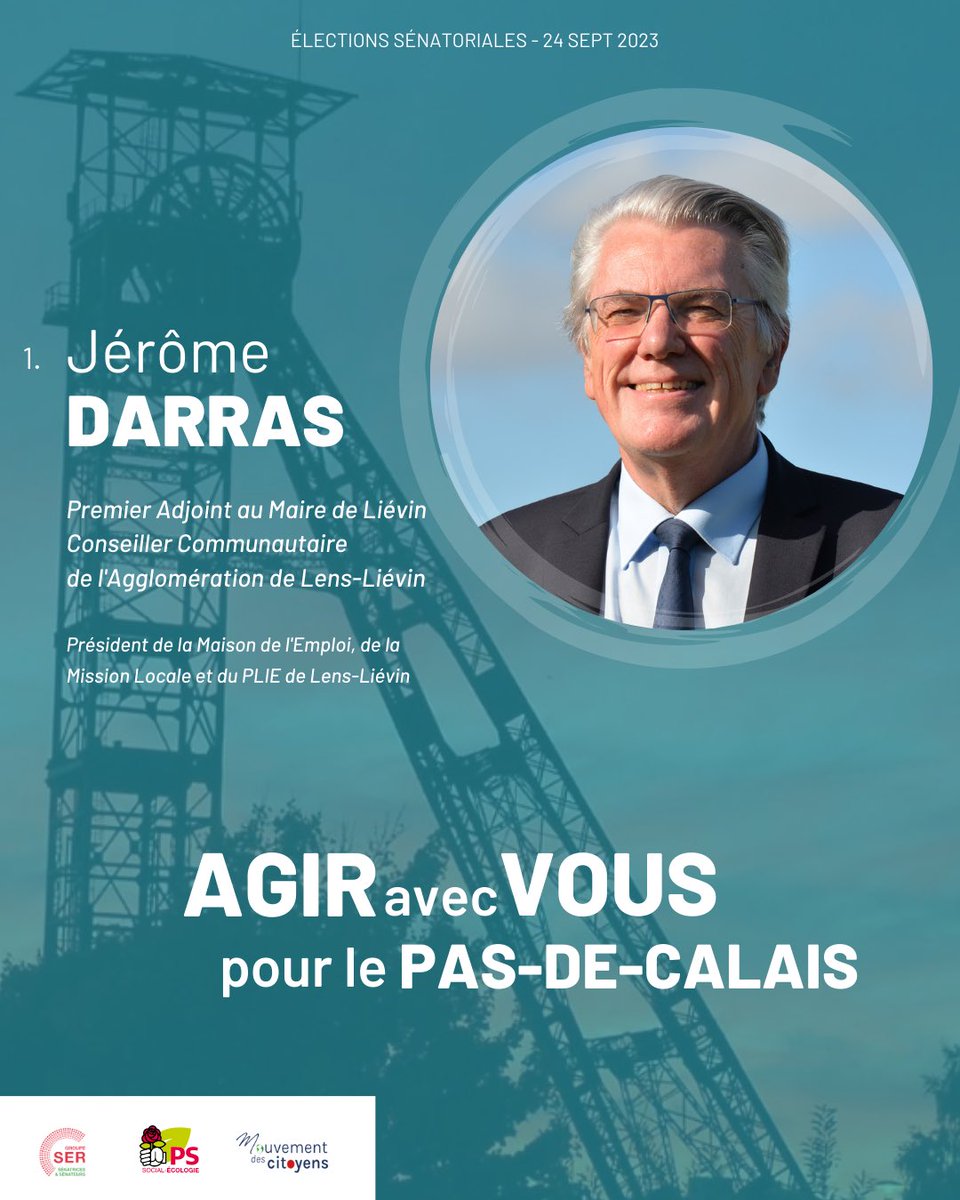 jeromedarras62's tweet photo. PRÉSENTATION : Il est celui qui conduit notre liste ! 
Vous le connaissez pour son sérieux, sa générosité et son implication dans ses fonctions d’Élu local. 
Voici la présentation de Jérôme Darras. 

#AgirAvecVous #ps #MDC #sénatoriales #pasdecalais https://t.co/5AmAdZtUFg