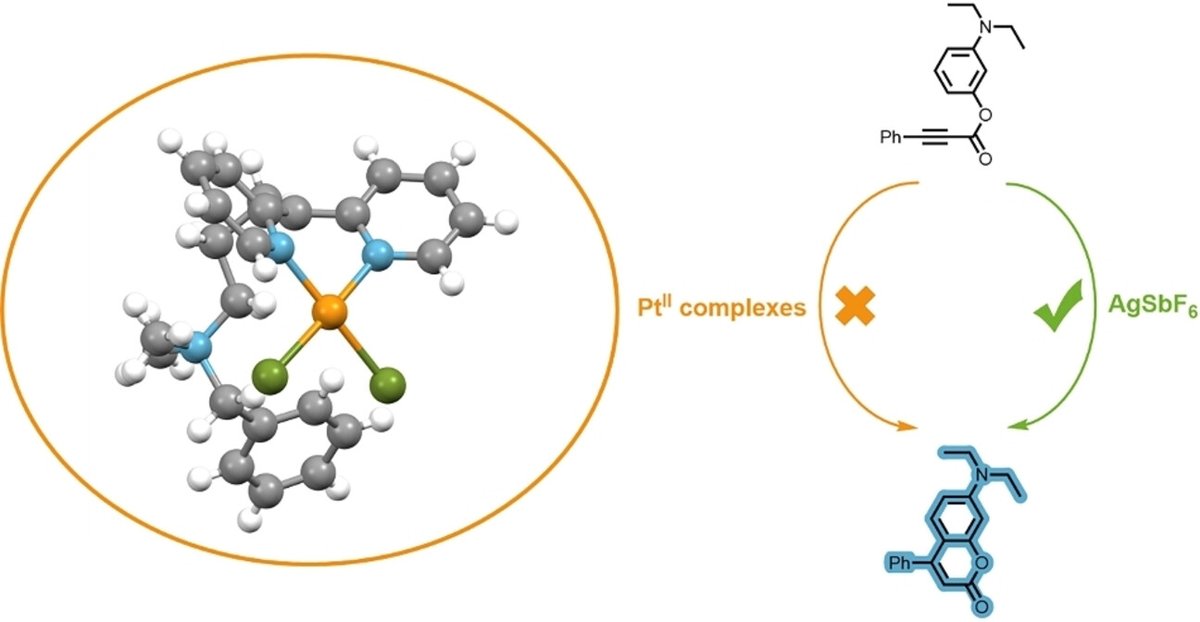 HelvChimActa's tweet photo. Towards platinum(II) complexes for in cellulo applications: synthesis, characterization, biological and catalytic evaluation by @LisaChemistry @GasserGroup @CariouK @CNRS @ChimieParisTech @psl_univ #Alberto_Issue #WomenInSTEM https://t.co/4KzfIcCN6q