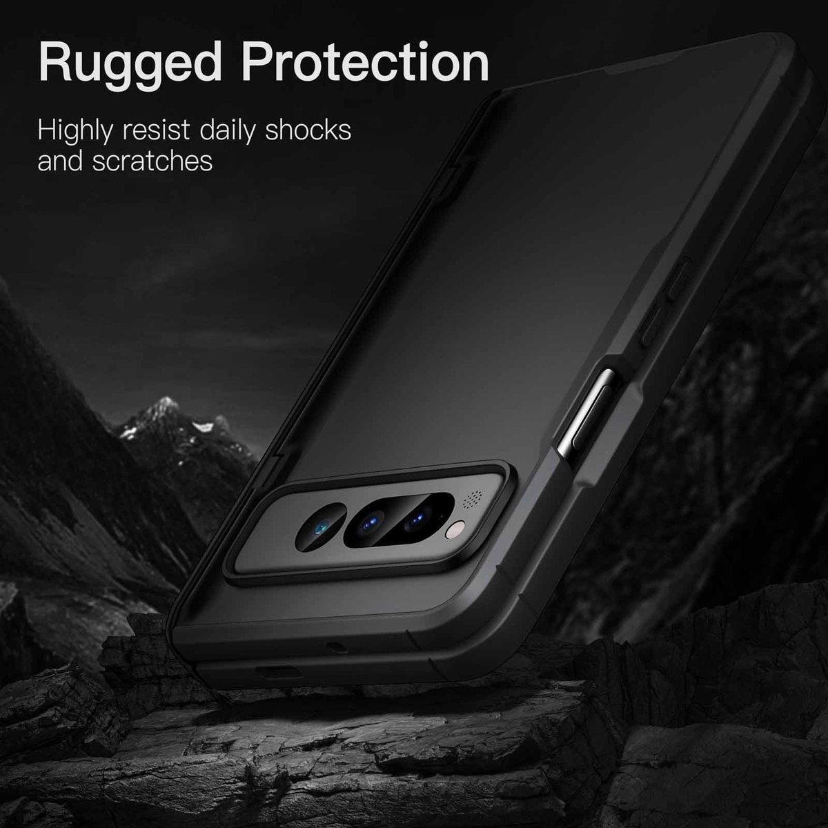 JETech_US's tweet image. Case for Google Pixel Fold 2023🎈🎈🎈
💐Made of a super hard main PC case with hinge cover and a separate front frame
💐There are raised bezels around the screen and camera
#googlepixelcase
From: amzn.to/3PXAMmF
Shop: amzn.to/45yaNHM