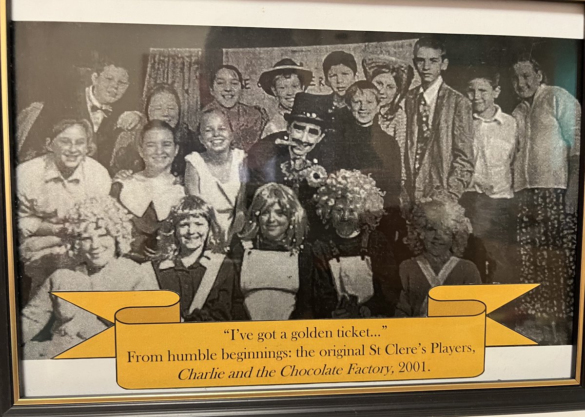 stcleresarts's tweet photo. The early days of the St. Clere's Players! @AnneMarie https://t.co/UnZNKLcqMt