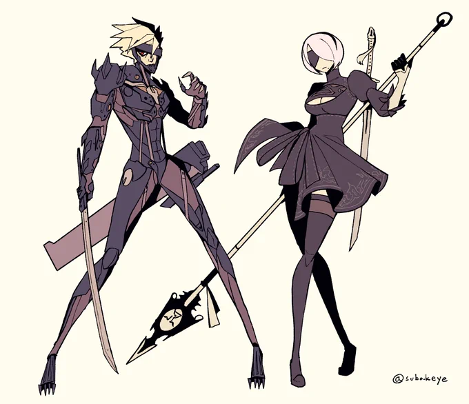 Raiden x 2B   