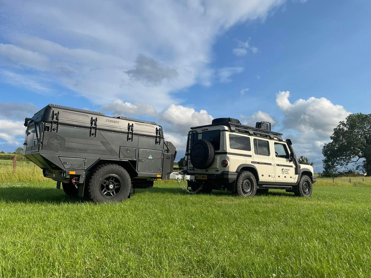 ProjWildEarth's tweet photo. Familiarising ourselves with the basics and functionality of the trailer and how this is all going to work. (2/3) #projectwildearth #expedprep https://t.co/HHRtUpstDo
