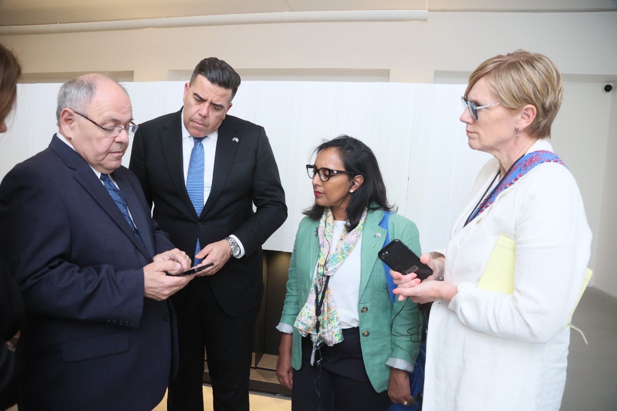 MiltonDickMP's tweet photo. Yesterday, the Aus Parliamentary Delegation visited @yadvashem, the World Holocaust Remembrance Center. We were privileged to see the Holocaust History Museum, and visited the Book of Names and on behalf of the Parliament, attended a Memorial Ceremony in the Hall of Remembrance. https://t.co/FTDyfbnae8