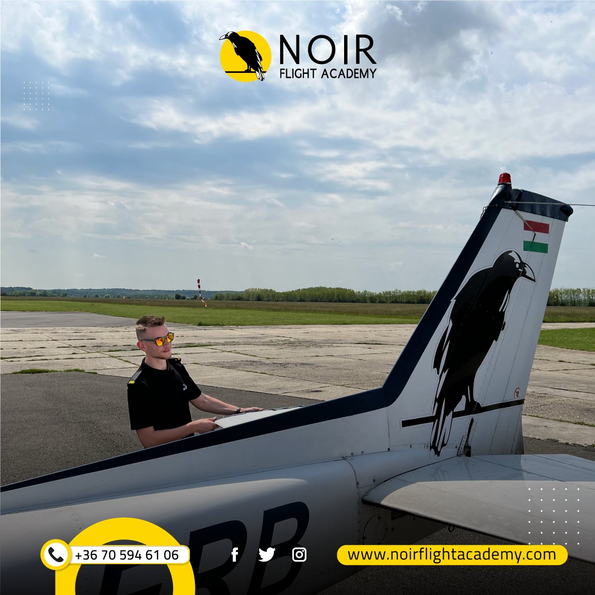 NoirFlightAcad's tweet photo. Step into the world of aviation with Noir Flight Academy. Our experienced instructors will guide you towards success. Learn more today!

🌐 https://t.co/AAXG7jJg8J

#aviation #pilot #noirflightacademy #aircraft #cessna #travel https://t.co/flh4og7bSy
