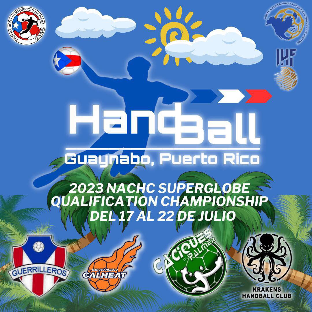 Recuerden desde hoy 17 de julio hasta el 22 de julio el Clasificatorio para el Mundial de Clubes masculino. Itinerario de hoy. #BalonmanoPUR