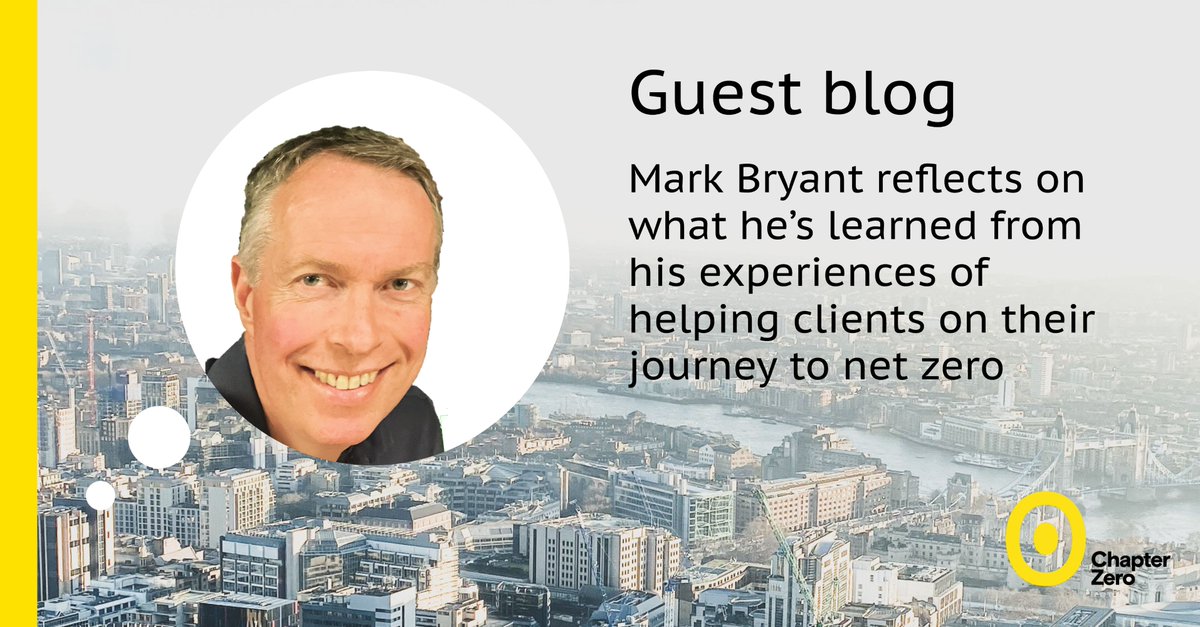 In our latest guest blog, Mark Bryant, Consultant for <a href="/BerkeleyLLP/">Berkeley Partnership</a> and the primary author of the Chapter Zero Board Toolkit, reflects on what he’s learned from his experiences of helping clients on their journey to net zero.

Have a read: bit.ly/3DjHHyY