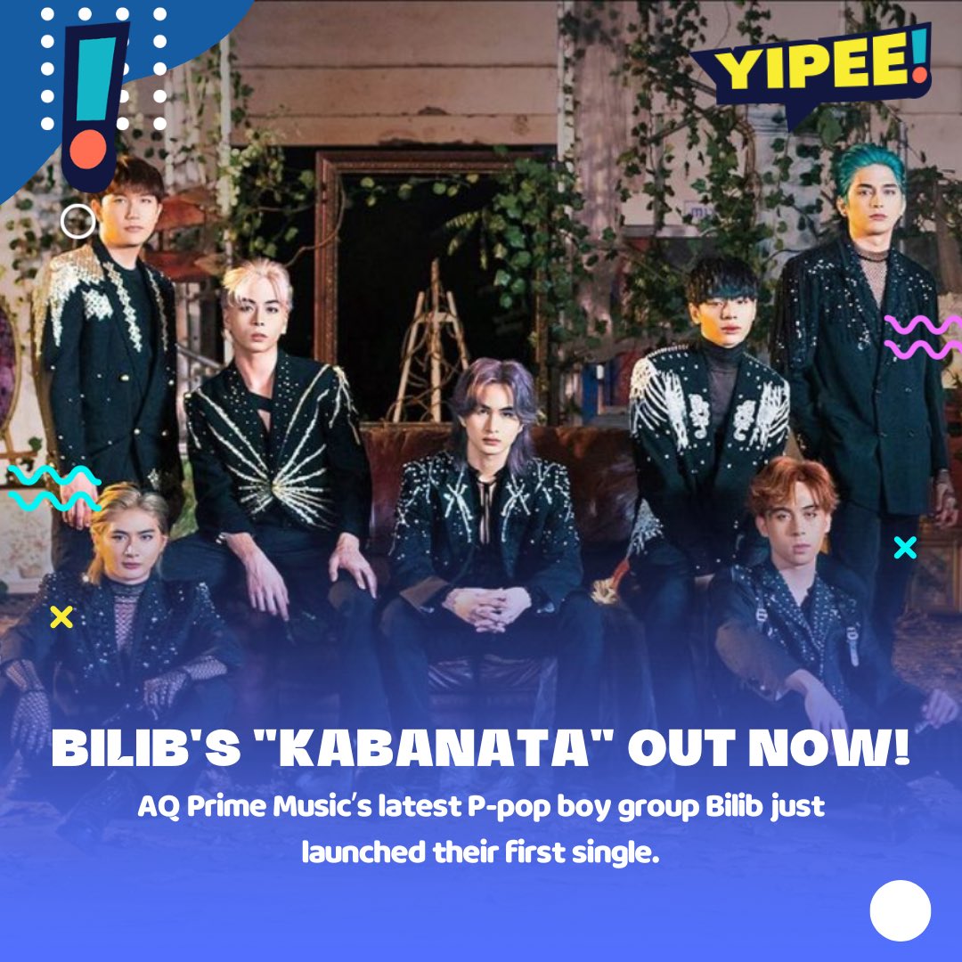 YipeePh's tweet photo. Exploring new music? Look no further and check out Bilib! AQ Prime Music’s new P-pop boy group @bilib_official just released their first single “Kabanata”.
 
#BILIB  #BILIBDebut  #KABANATA
#YipeePH https://t.co/6bJgCPVJza