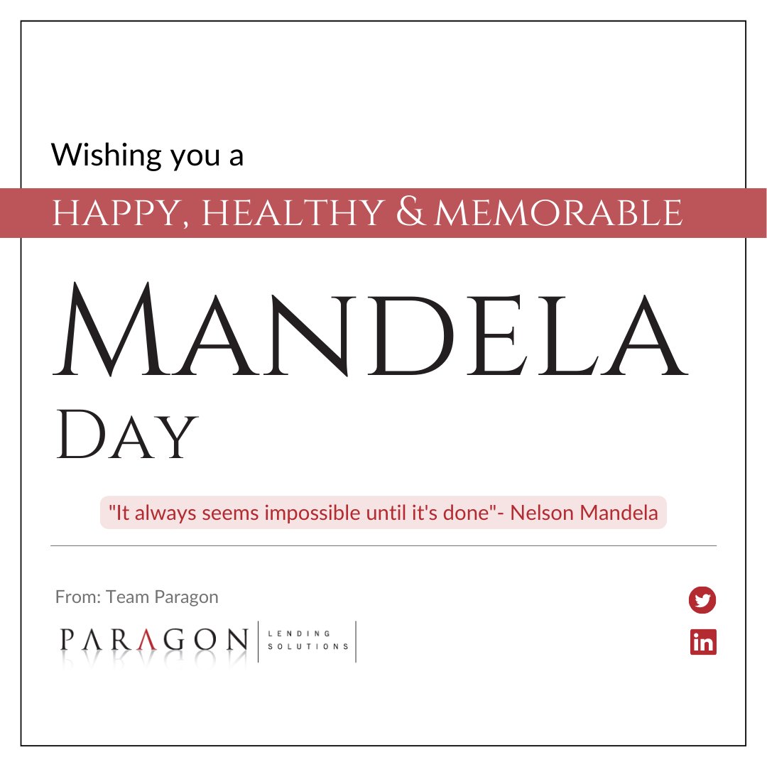 Gary_Paragon's tweet photo. Wishing you a happy Mandela Day https://t.co/KElO0qilMn