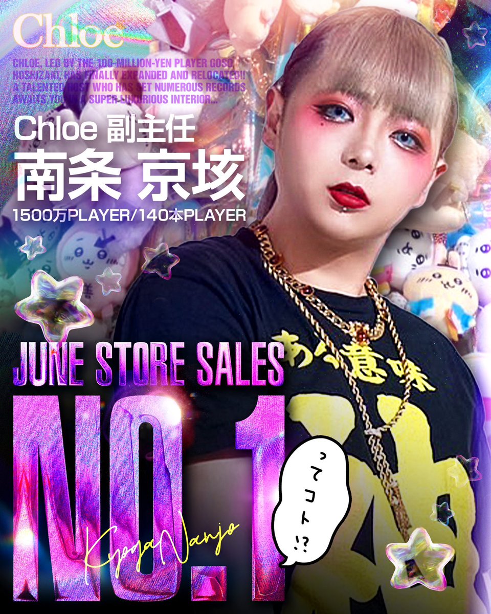 改めて先月売上も指名本数も両方👑No.1でした。 今のホスト業界は