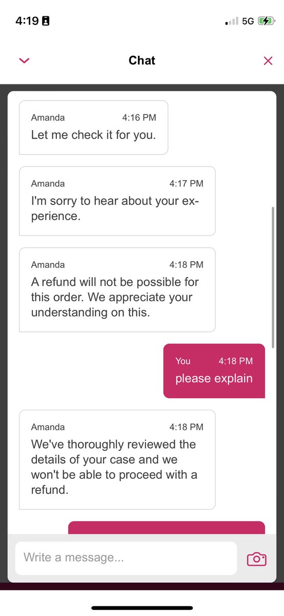 hiddenmikli's tweet photo. @foodpandaPH if you can’t offer me a refund at least offer me an explanation? What’s happening with the customer support? Would appreciate any kind of resolution at all. https://t.co/MvtvjMnXgf