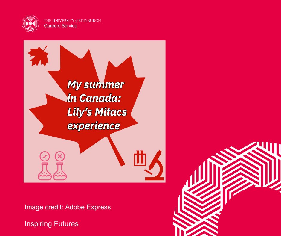 uofedcareers's tweet image. Lily Sharratt-Davidson, a @PhysAstroEd student, is currently taking part in the 2023 Mitacs Globalink Research Internship. Read this week’s blog to hear about Lily’s valuable experience so far at the University of Toronto Mississauga: edin.ac/3OicsKL #ExperienceWorks
