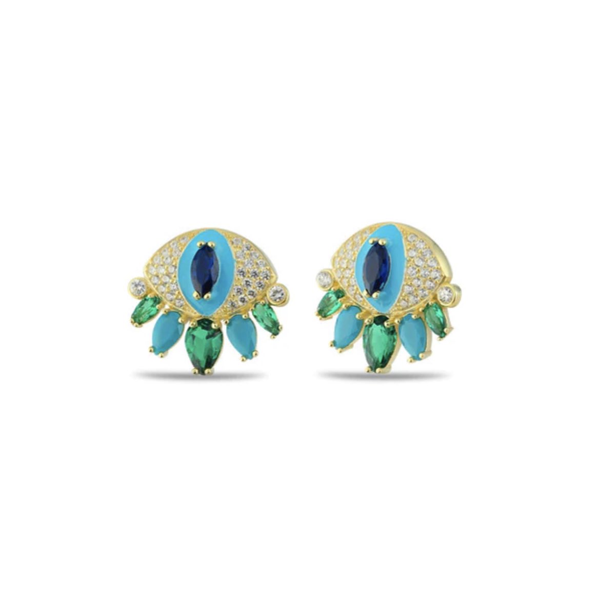 BlueMATI_'s tweet photo. Callie Earrings
Sterling silver yellow gold enamel blue and gem eye earrings

https://t.co/GCBfdpOXzt https://t.co/fEVQA4FtnE