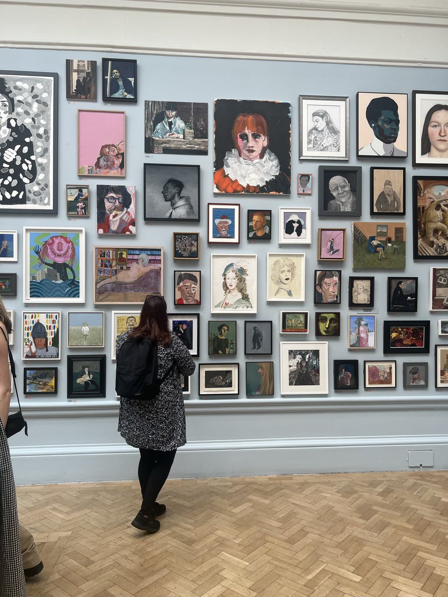 wendy_freestone's tweet photo. @royalacademy #summerexhibition23 
A must see summer show because my painting is included! 
#oilpainting #portrait #artcurator https://t.co/yxObO7QYlG