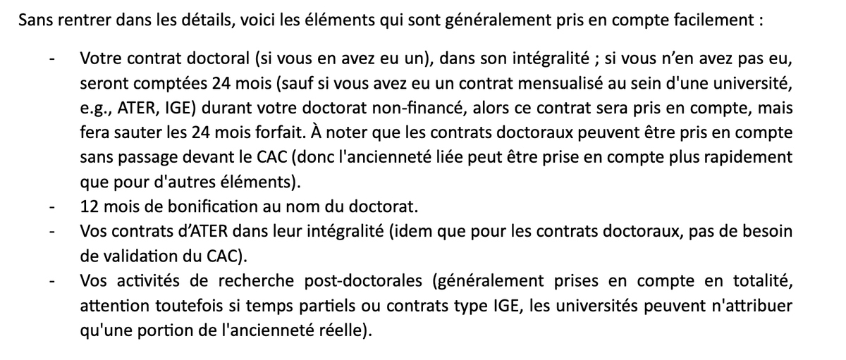 Pour les collègues qui arrivent comme #McF cette année, voici un petit guide de survie rédigé par le <a href="/CerclePrecaires/">Cercle des Précaires de l'ESR</a> avec entre autres la méthode de calcul de votre salaire (reclassement) : ce dossier est à monter avec la plus grande rigueur.
rebrand.ly/GuideNeoMCF
Bon Courage!