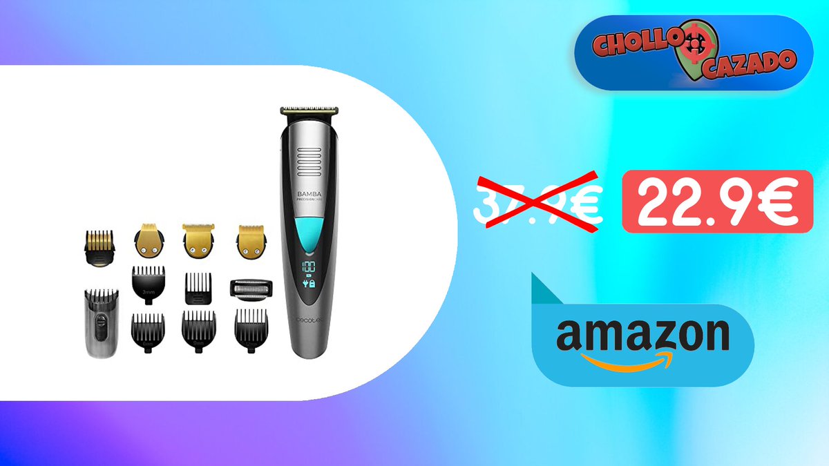 CholloCazado's tweet photo. ¡La cosa está que arde! 🔥 | #AmazonES

❌ PVP: 37,90€
✅ Oferta: 22,90€

🛒 https://t.co/TdJrPudaIU 🔥

👁️ Más ofertas como esta en https://t.co/m8xQIRPvZF https://t.co/5Nr0BHhkIF