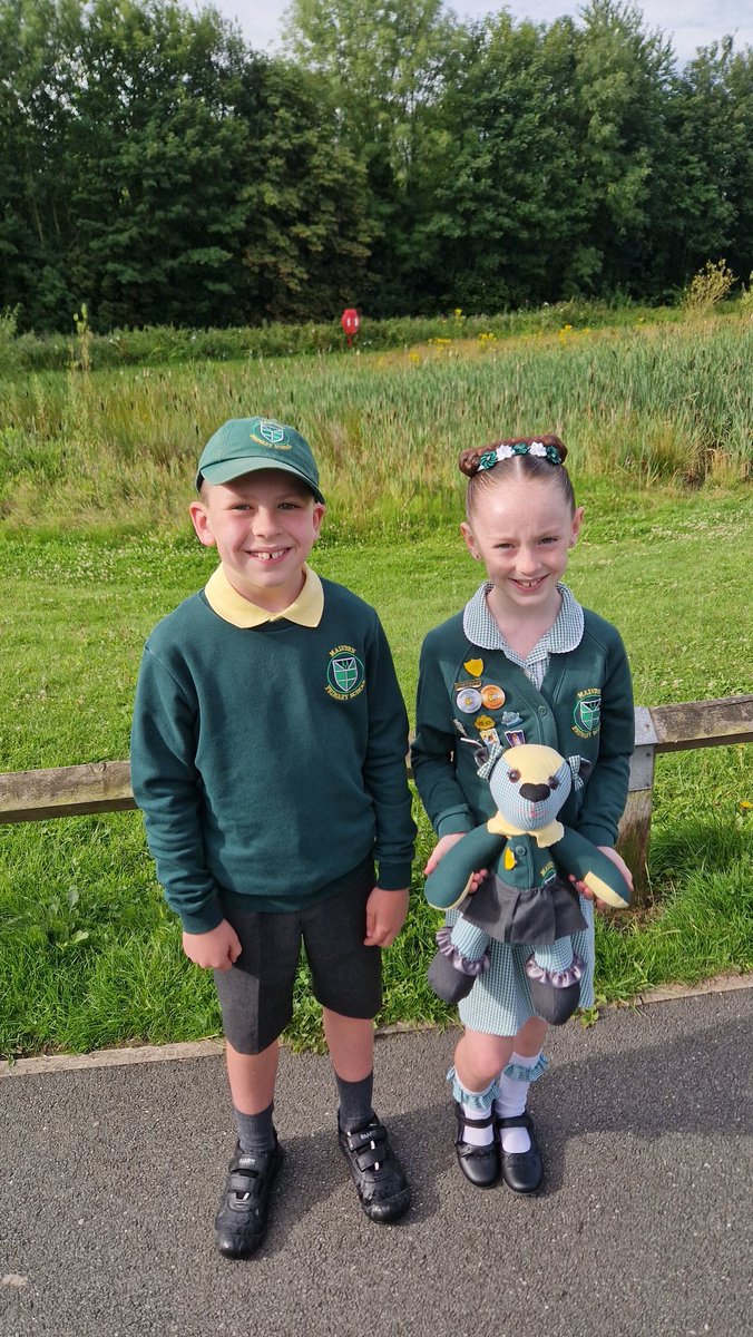 Tomorrow will be Millie's last day in Year3 her last day at @malvernprimary but today is the last time she will wear her uniform and the last time I will see them both together walking to school. I know you are so ready for your next chapter #7yearsold #DreamBigAchieveBig