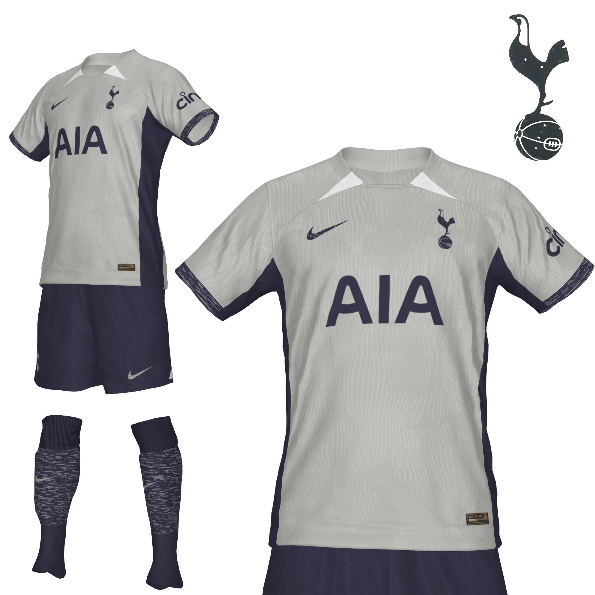 Tottenham Hotspur home kit for 2023/24 season LEAKED!