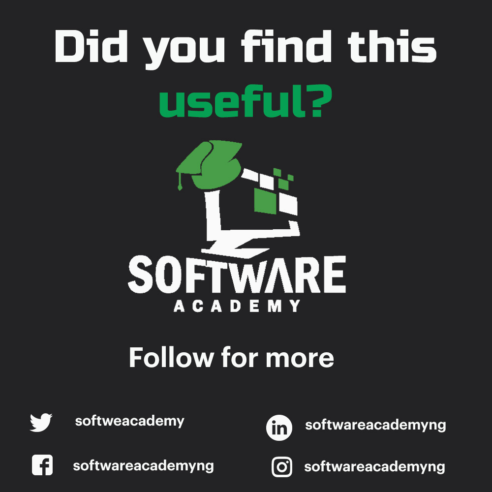 softweacademy's tweet photo. https://t.co/83XwoMDwOr