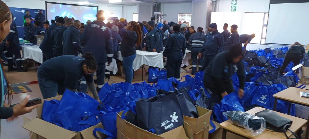 Celebrating Mandela Day is an exciting entry on Sasol employees' calendar to play their part towards positive change as promised to society, executing their duty of care and accountability. <a href="/SasolSA/">Sasol</a> #SasolinSociety #SasolforGood