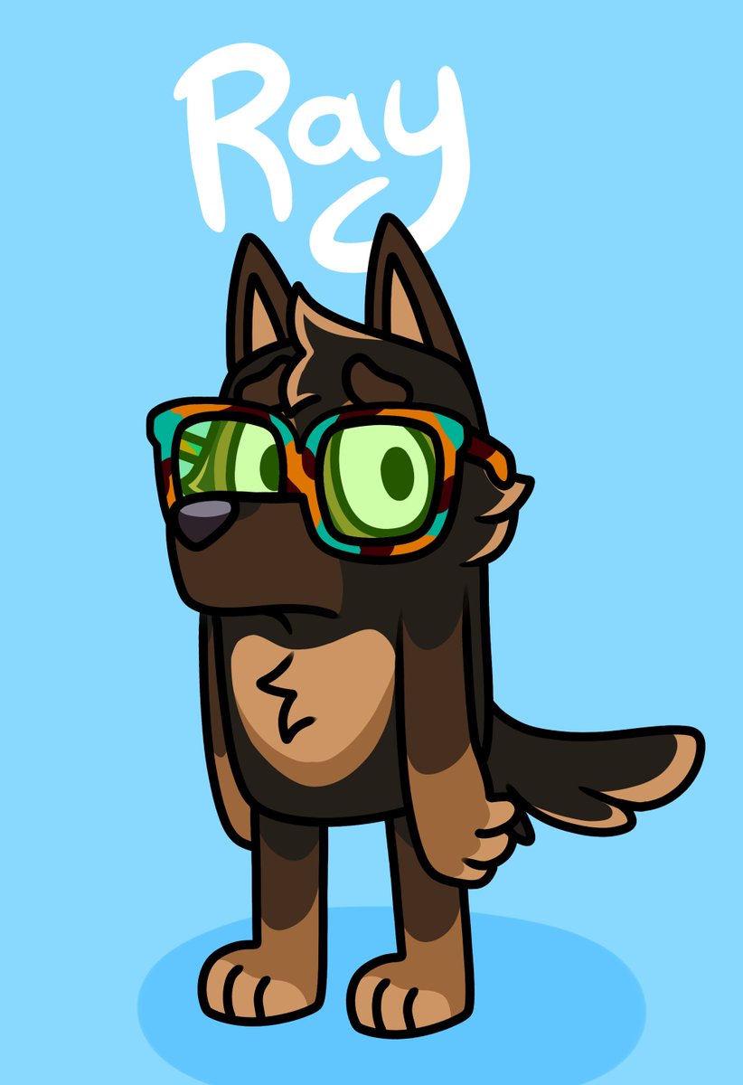 TheTrueTreeMan's tweet photo. My friend as a character from Bluey

#Bluey #BlueyOC #artistontwitter #art https://t.co/6ty5wBsecc