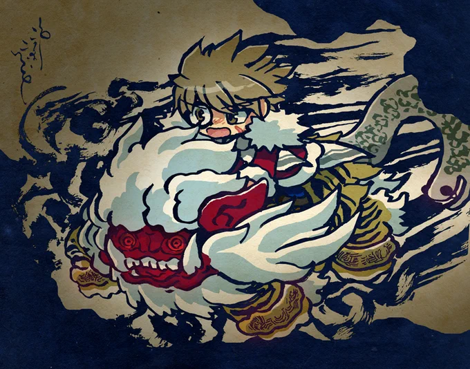 騎鵺蠱毒大佐 #蠱毒大佐 