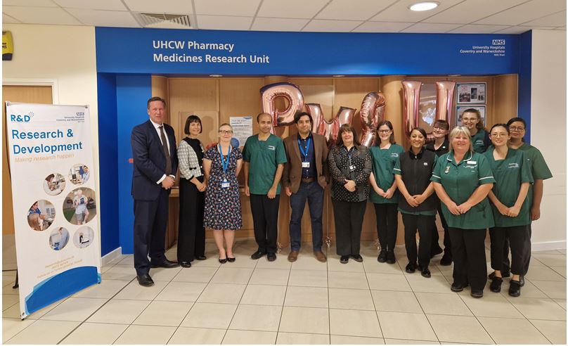 R&D at UHCW (@uhcw_randd) on Twitter photo This morning Prof Andy Hardy opened our <a href="/UHCW_Pharmacy/">UHCW_Pharmacy</a> Medicines Research Unit. We're proud that this brings Research to the forefront of the Trust. Well done to everyone for making this happen. #makingresearchhappen This morning Prof Andy Hardy opened our <a href="/UHCW_Pharmacy/">UHCW_Pharmacy</a> Medicines Research Unit. We're proud that this brings Research to the forefront of the Trust. Well done to everyone for making this happen. #makingresearchhappen