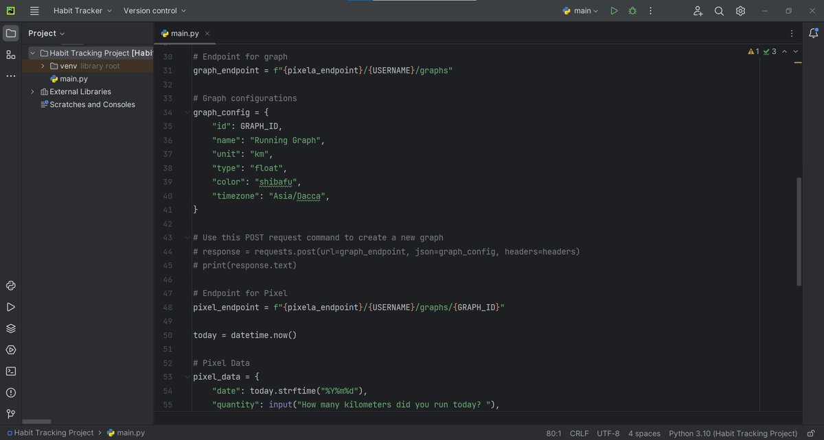 tanzim_ikram's tweet photo. #100DaysOfCode challenge.

#Day37
- Advanced Authentication using a HTTP Header✅
- HTTP Requests: Post/ Put/ Delete✅

#Project: 
Habit Tracking Project

#100daysofpython #pythonprogramming #python #api #httphearders #post #put #delete #habittracker #advancedauthentication https://t.co/hegRNpuuRR