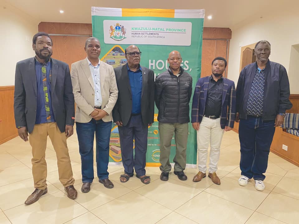 KZNDoHS's tweet photo. KwaZulu-Natal MEC for Human Settlements and Public Works Sipho "KK" Nkosi hosted a very extensive service delivery oriented Stakeholder Management and Outreach Programme in uMkhanyakude District Municipality's two local municipalities this weekend. https://t.co/CIGLebOWVu