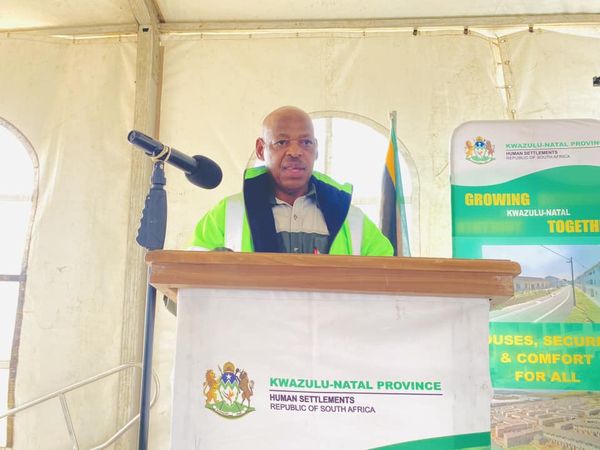 KZNDoHS's tweet photo. KwaZulu-Natal MEC for Human Settlements and Public Works Sipho "KK" Nkosi hosted a very extensive service delivery oriented Stakeholder Management and Outreach Programme in uMkhanyakude District Municipality's two local municipalities this weekend. https://t.co/CIGLebOWVu
