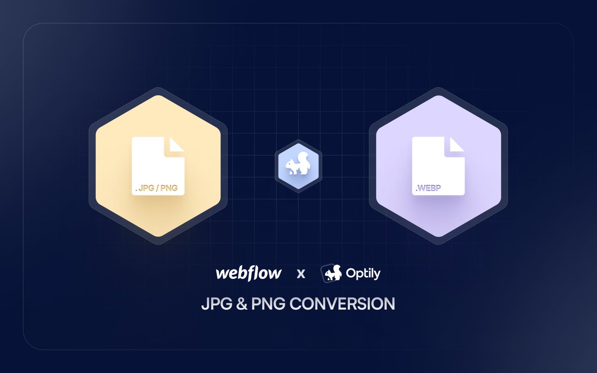 Convert your JPG/JPEG &amp; PNG to WebP ⚡

Built for the <a href="/webflow/">Webflow</a> CMS

Follow us here for a launch discount.